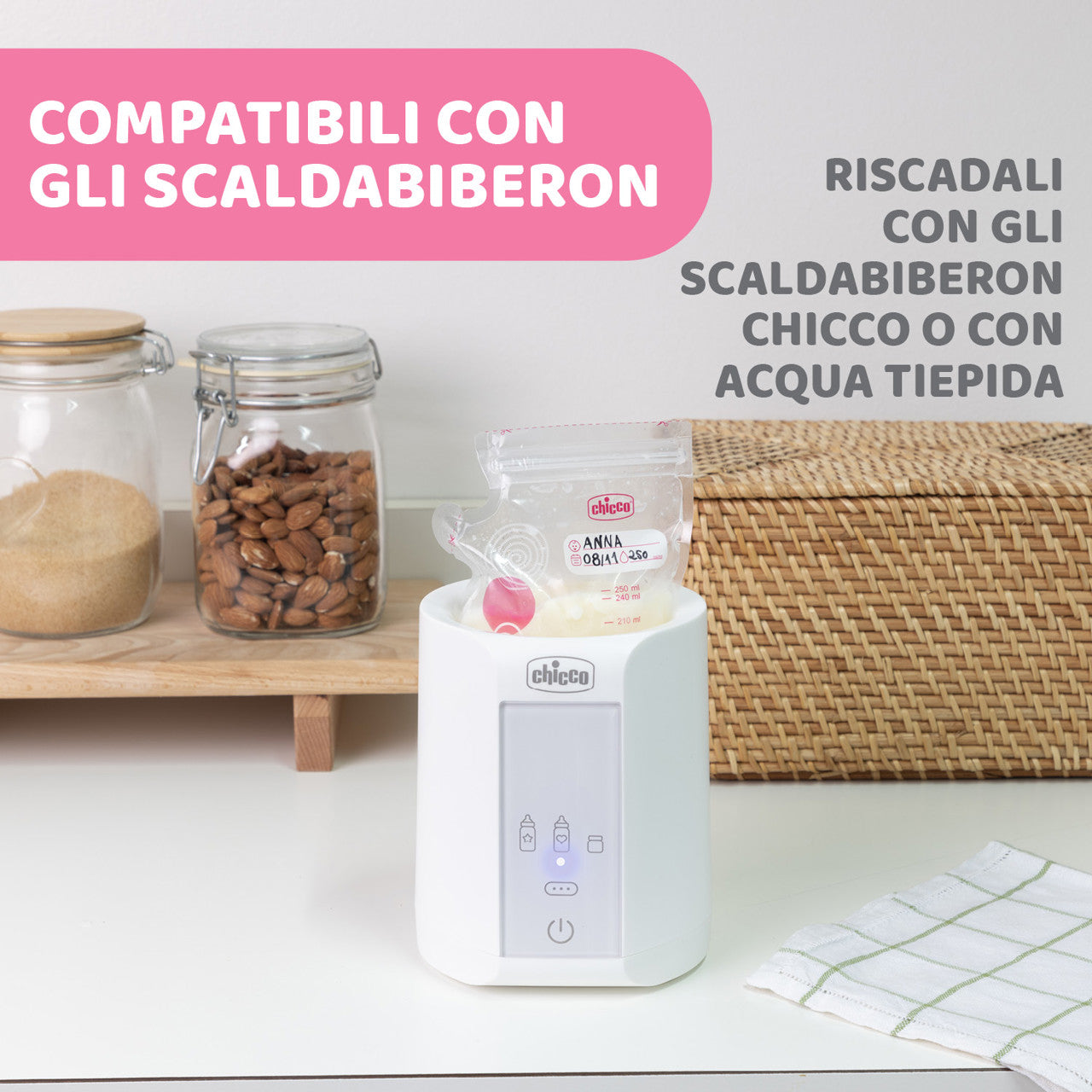 CHICCO SACCHETTI PER LATTE MATERNO 30PZ