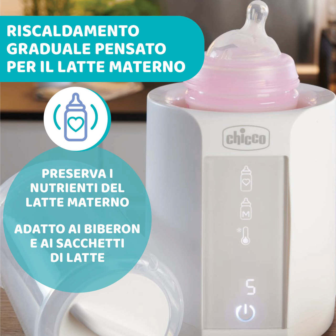 CHICCO SCALDABIBERON+STERILIZZATORE