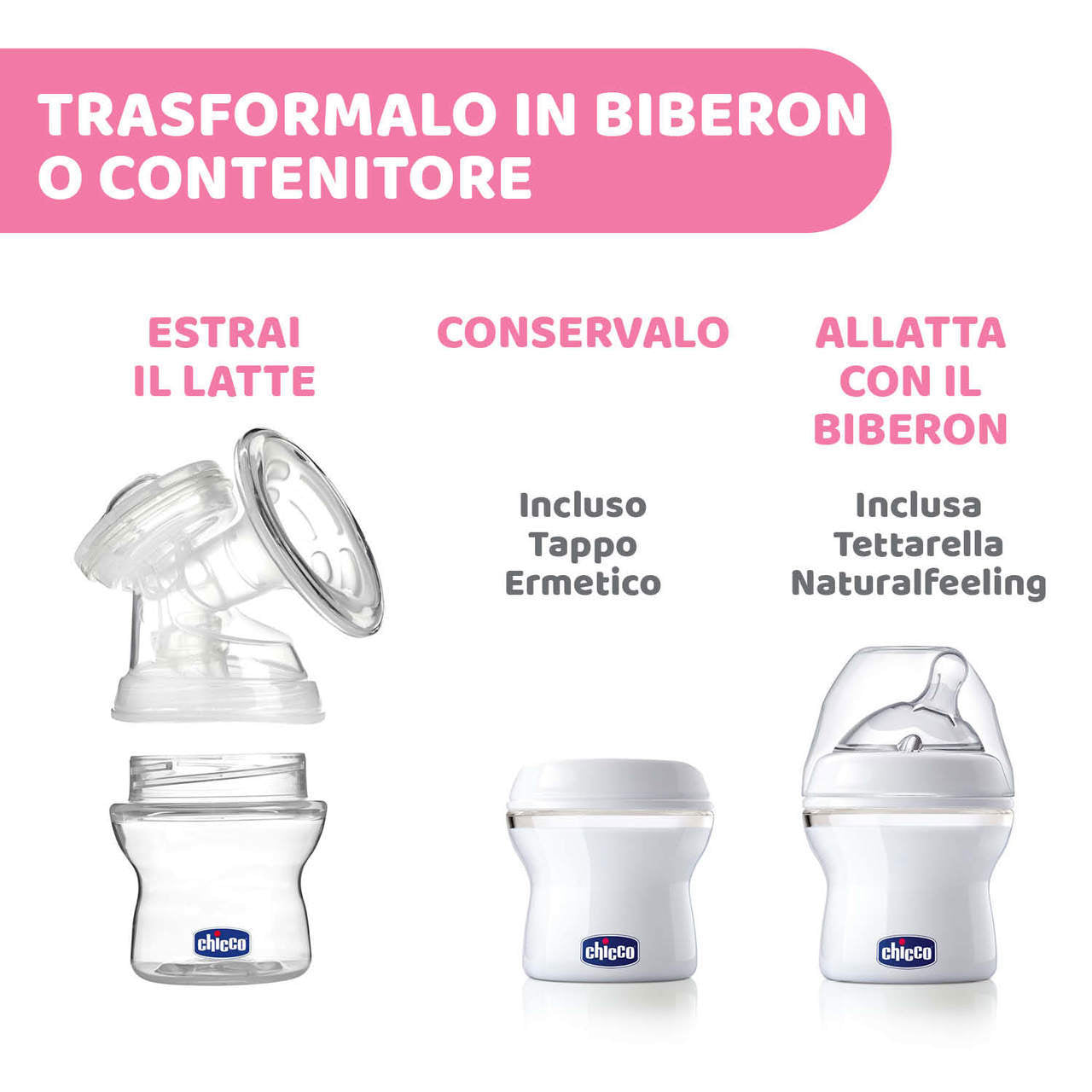 CHICCO TIRALATTE ELETTRICO