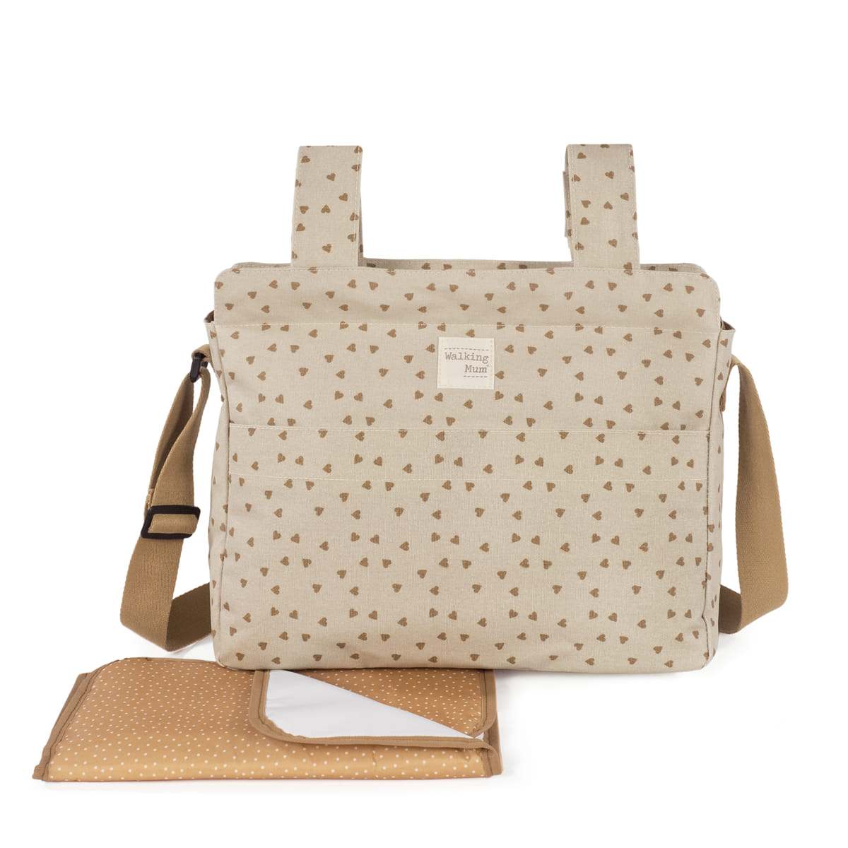 PASITO A PASITO BORSA POPPY CUORI