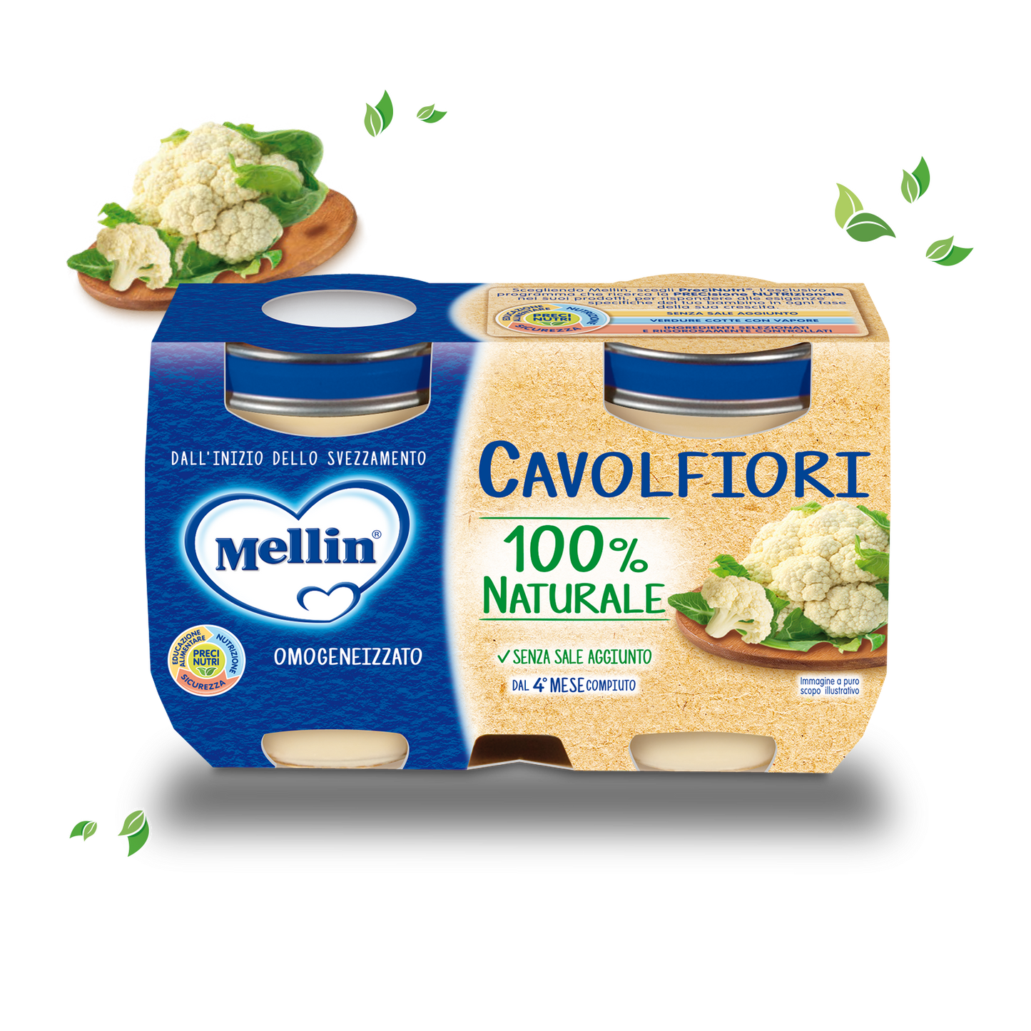 MELLIN CAVOLFIORE 2X125G