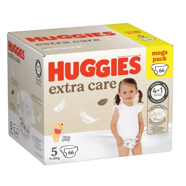 HUGGIES EXTRA CARE MEGA SCORTA TG.5
