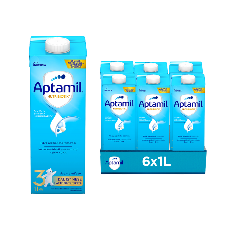 APTAMIL 3 LIQUIDO 6X1L