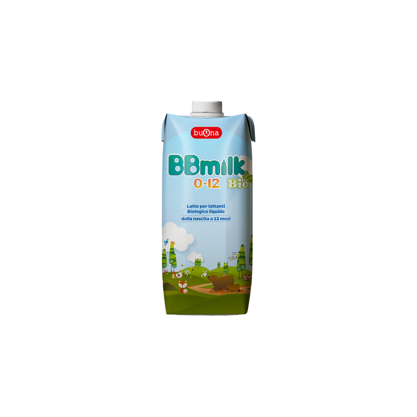 BBMILK 0-12 BIO LIQUIDO 500ML x 12 pz