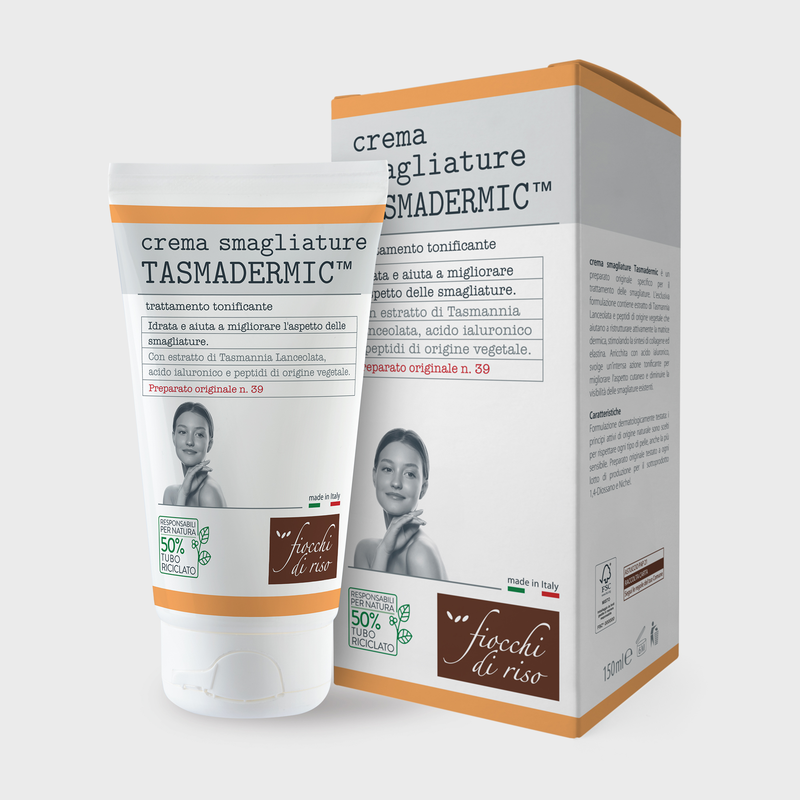 FIOCCHI DI RISO CREMA SMAGLIATURE TASMADERMIC™