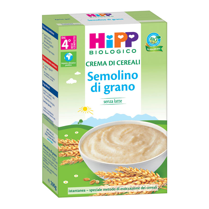 HIPP CREMA DI CEREALI SEMOLINO DI GRANO 200G