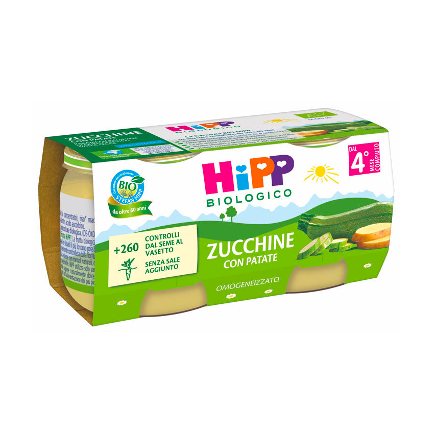HIPP OMO ZUCCHINE CON PATATE 2X80G
