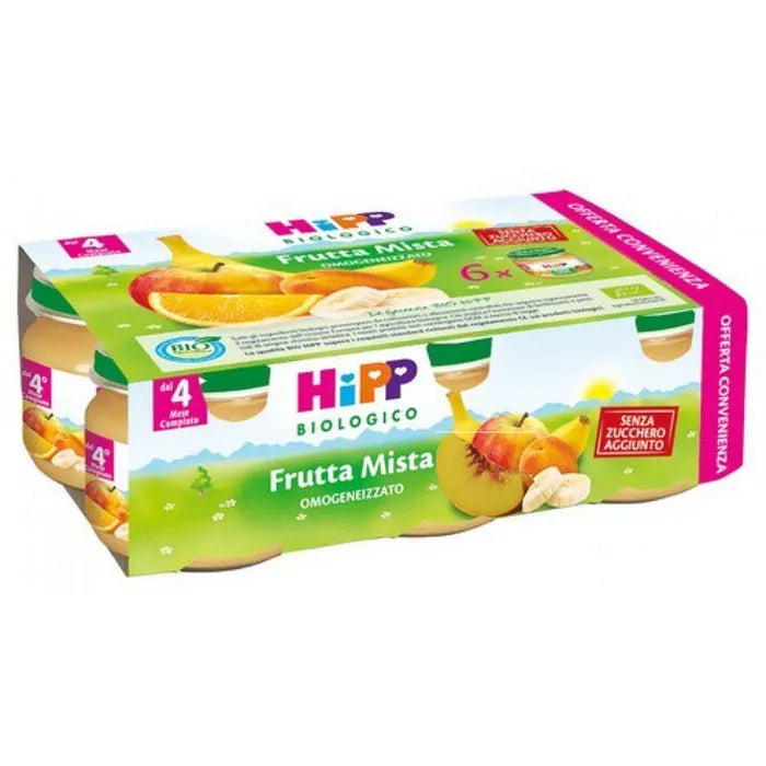 HIPP OMO FRUTTA MISTA 6X80G
