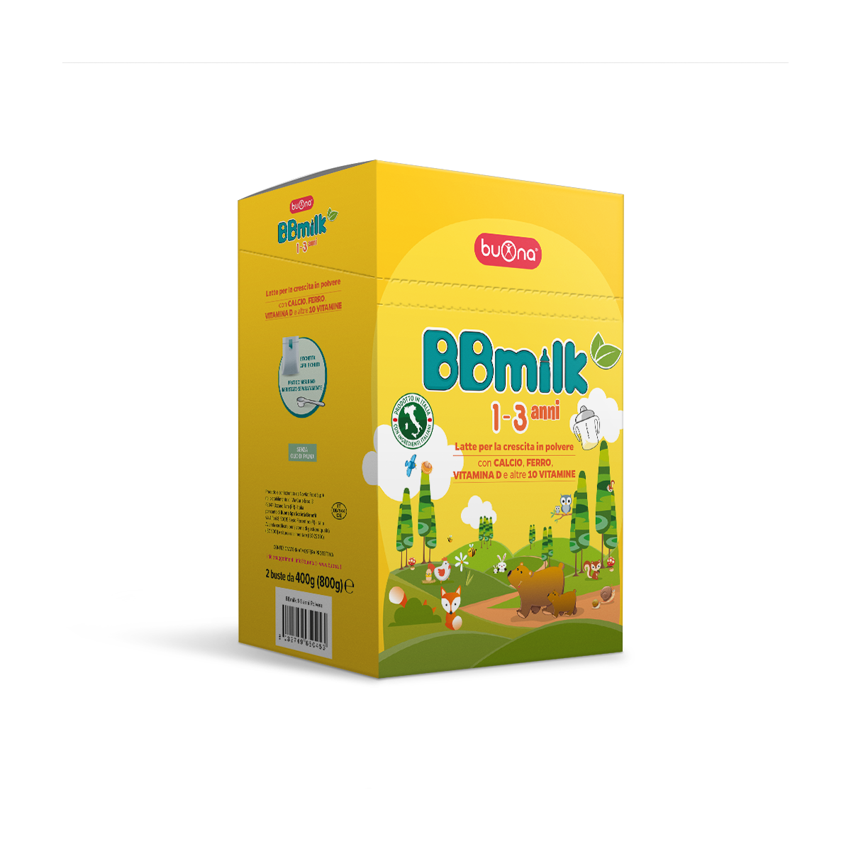 BBmilk 1-3 ANNI POLVERE 800G