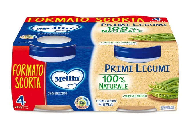 MELLIN OMOGENNIZATO PRIMI LEGUMI 4X80G