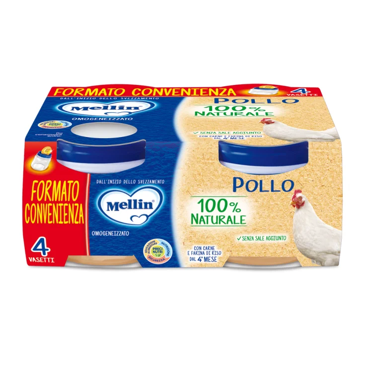 MELLIN OMO POLLO 4X80G