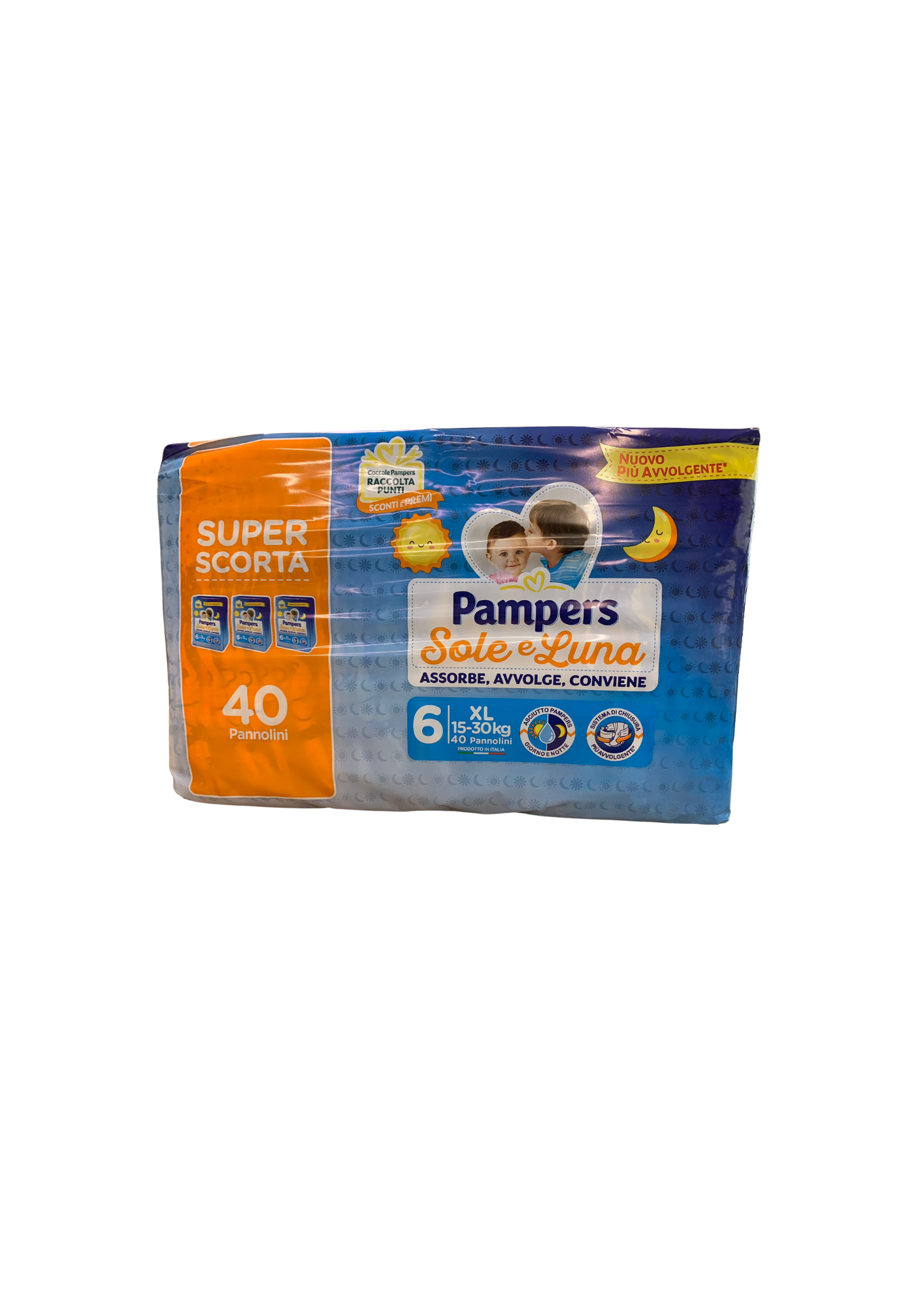 PAMPERS SOLE & LUNA SUPER SCORTA