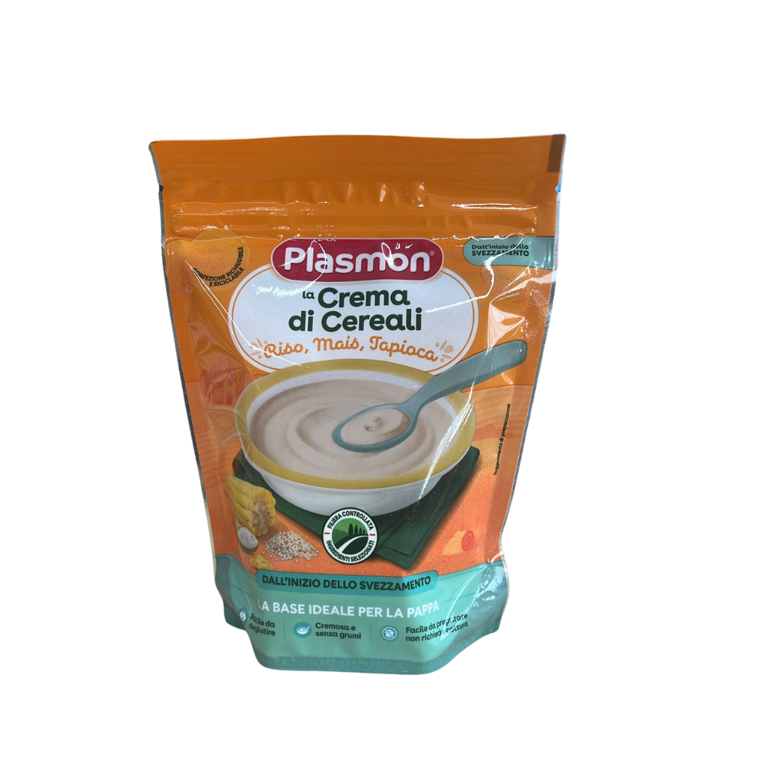 PLASMON CREMA RISO MAIS E TAPIOCA 200G