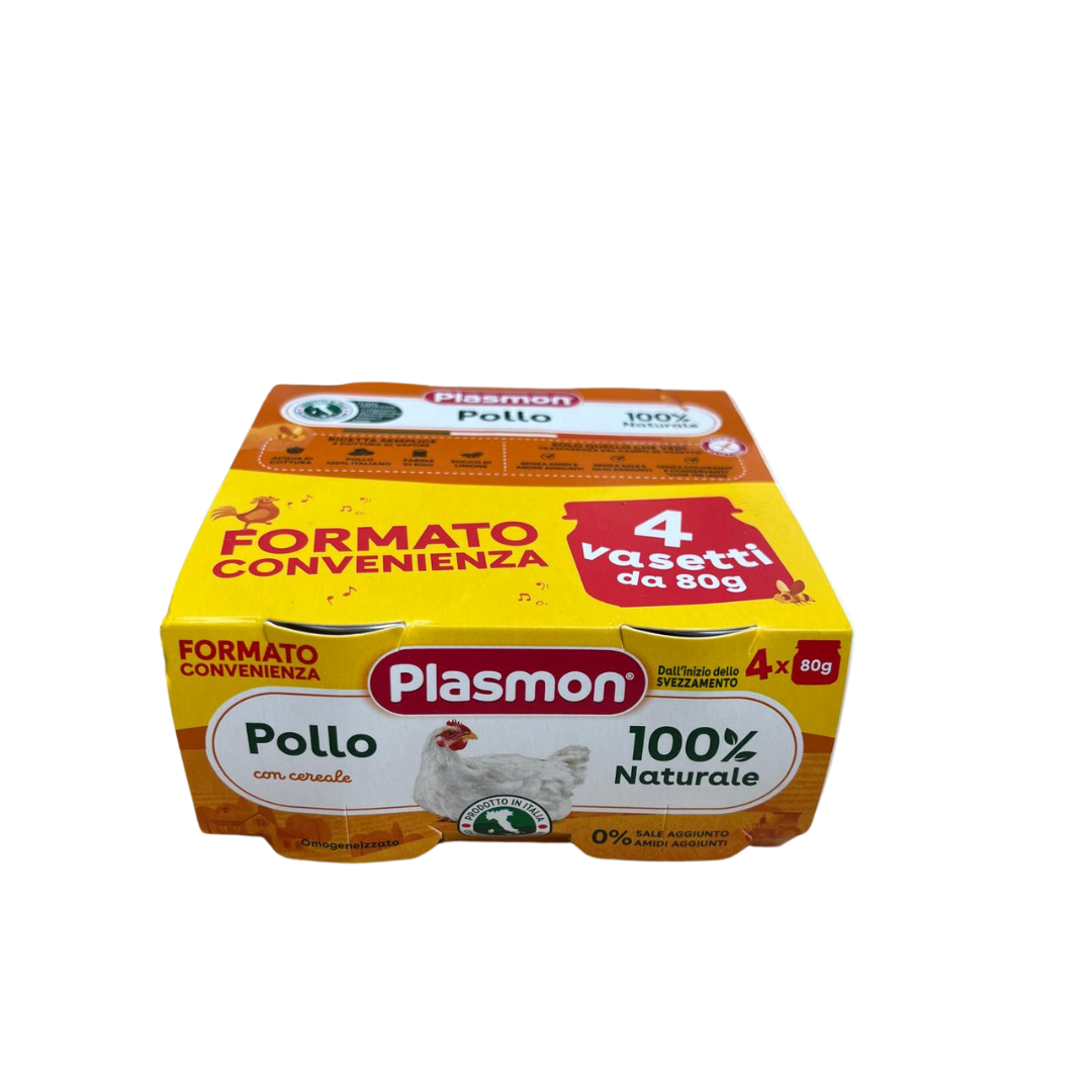 PLASMON OMO POLLO 4X80G