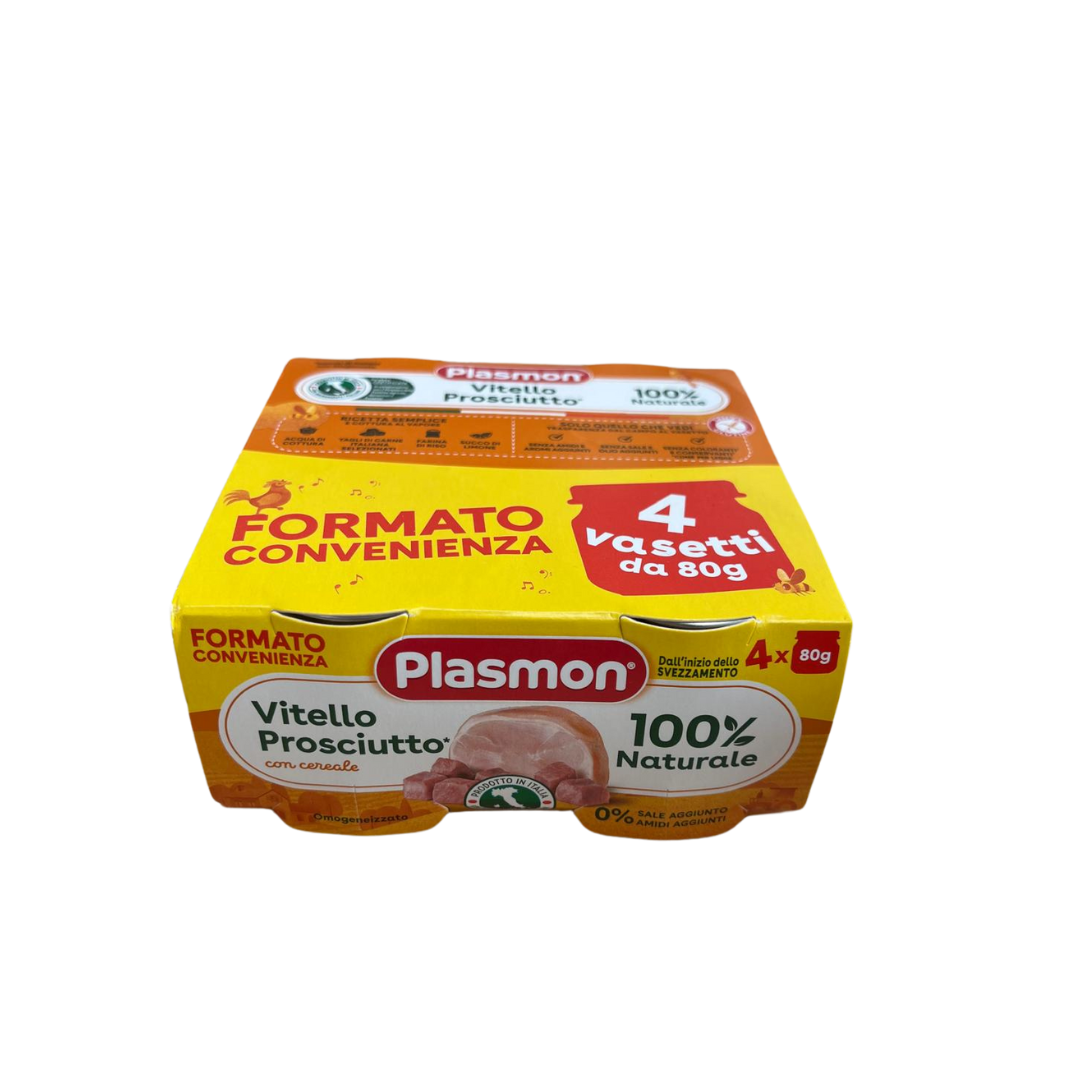 PLASMON OMO VITELLO E PROSCIUTTO 4X80G