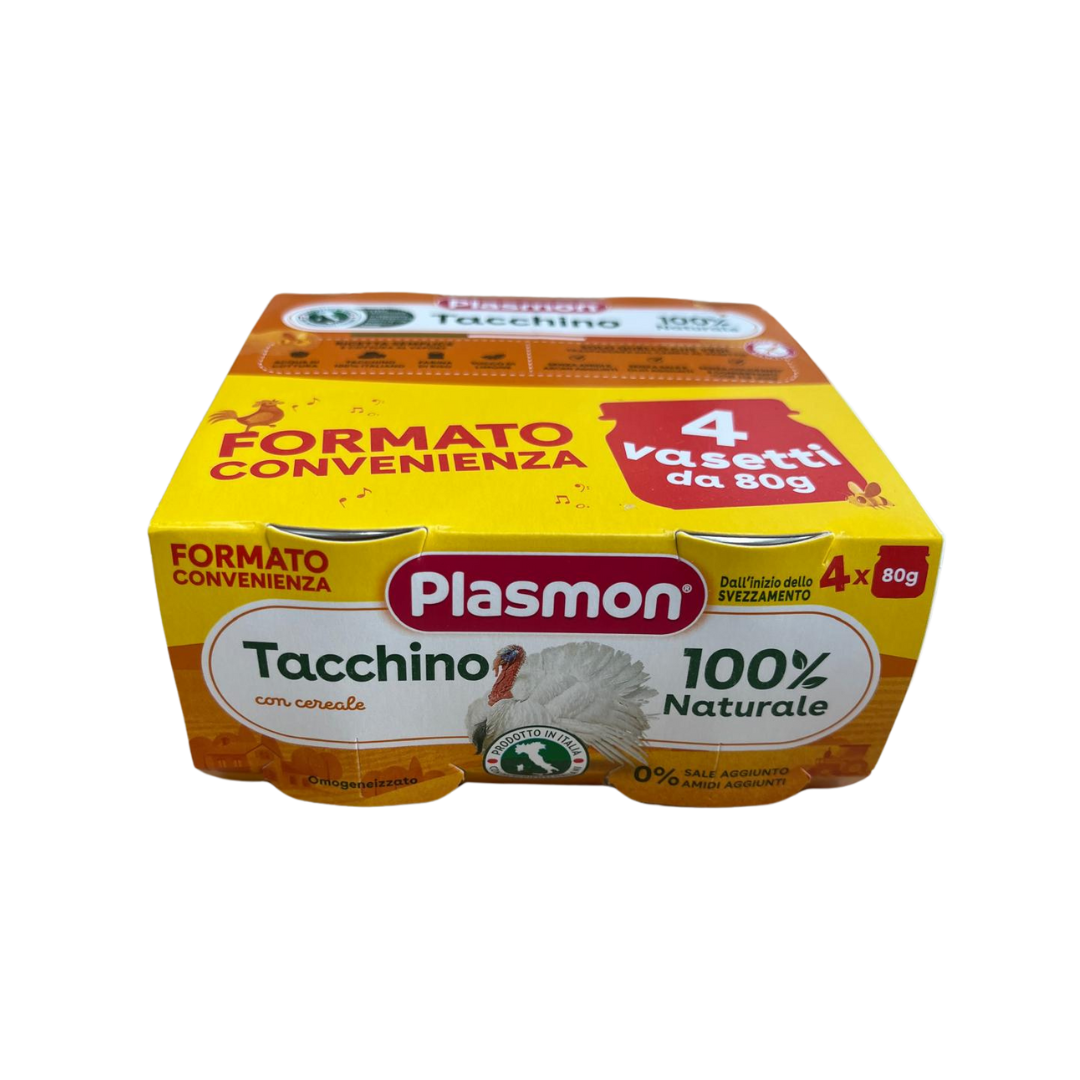 PLASMON OMO TACCHINO 4X80G