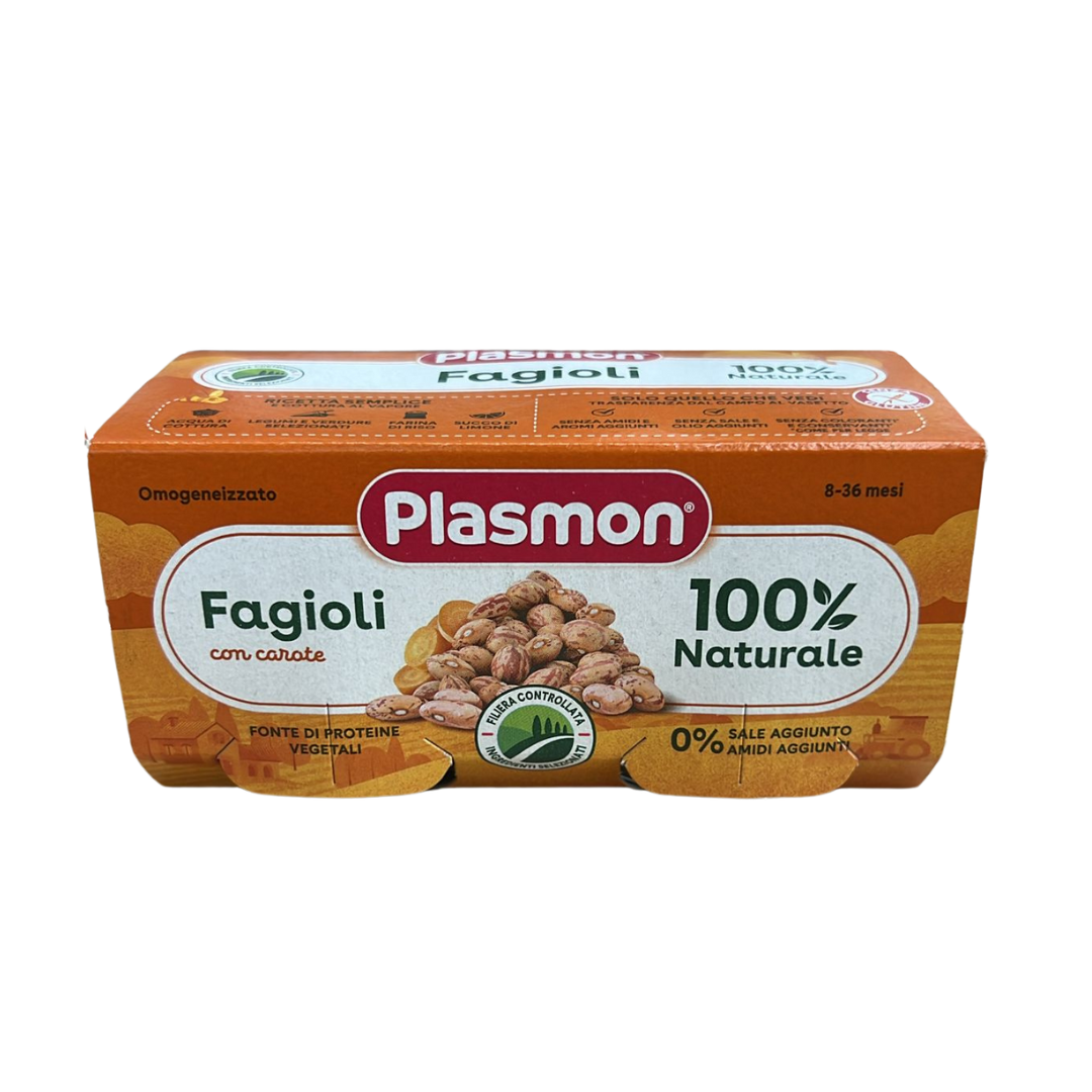 PLASMON OMO FAGIOLI 2X80G