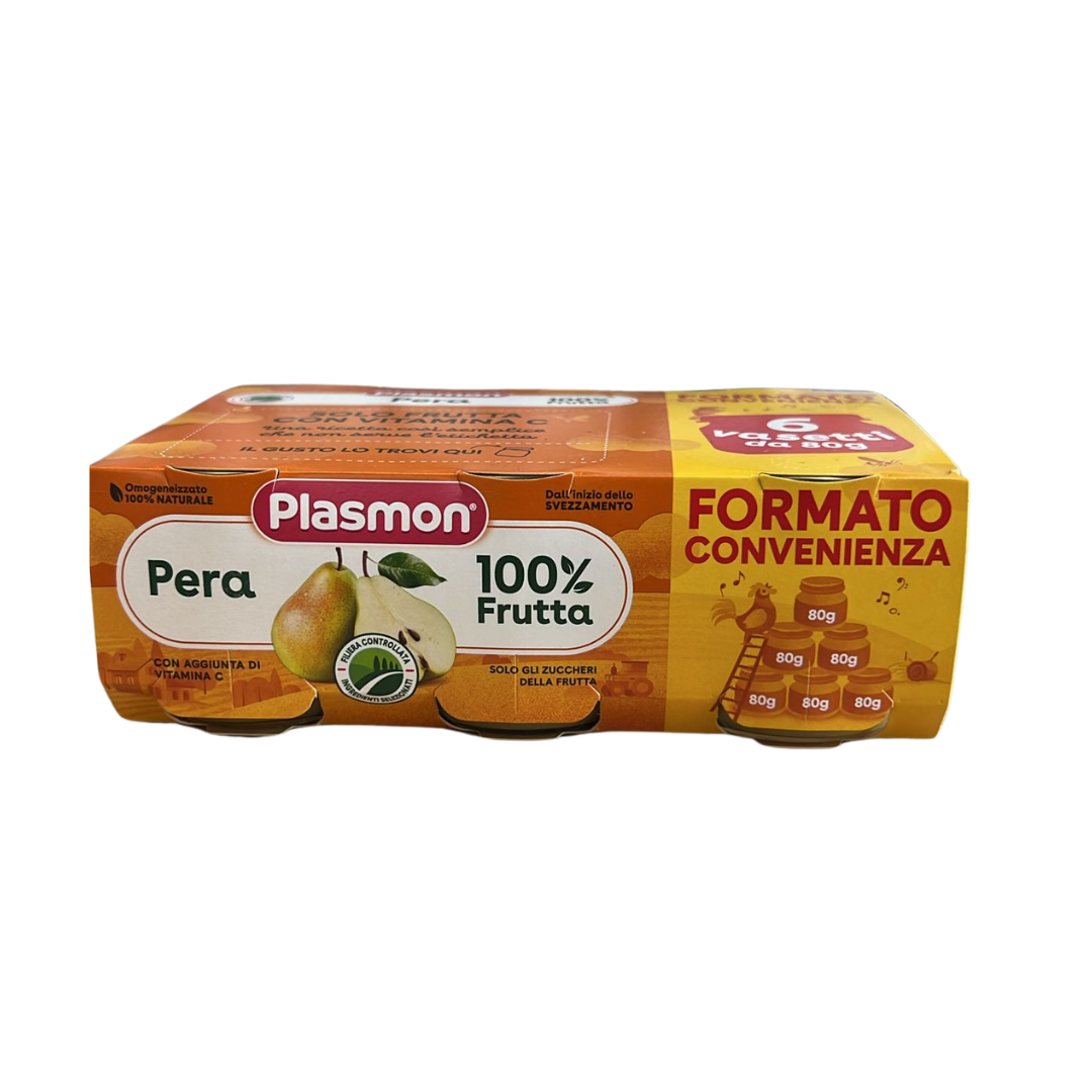 PLASMON OMO PERA 6X80G