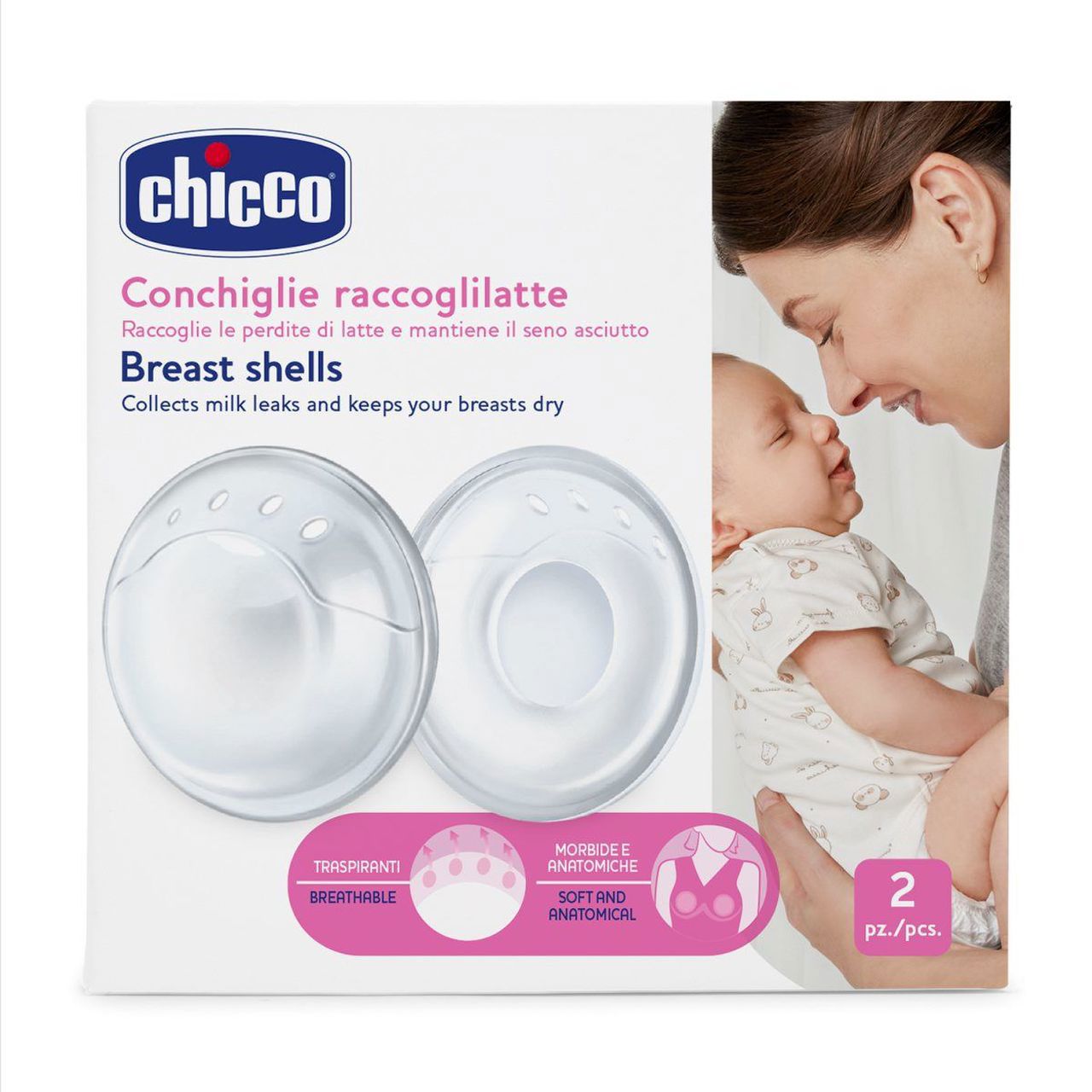 CHICCO CONCHIGLIE RACCOGLI LATTE 2PZ
