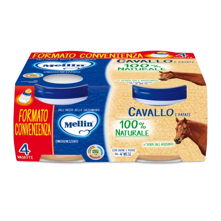 MELLIN OMOGENIZZATO CAVALLO 4X80G
