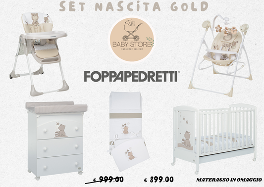 SET NASCITA GOLD GOLOSONE