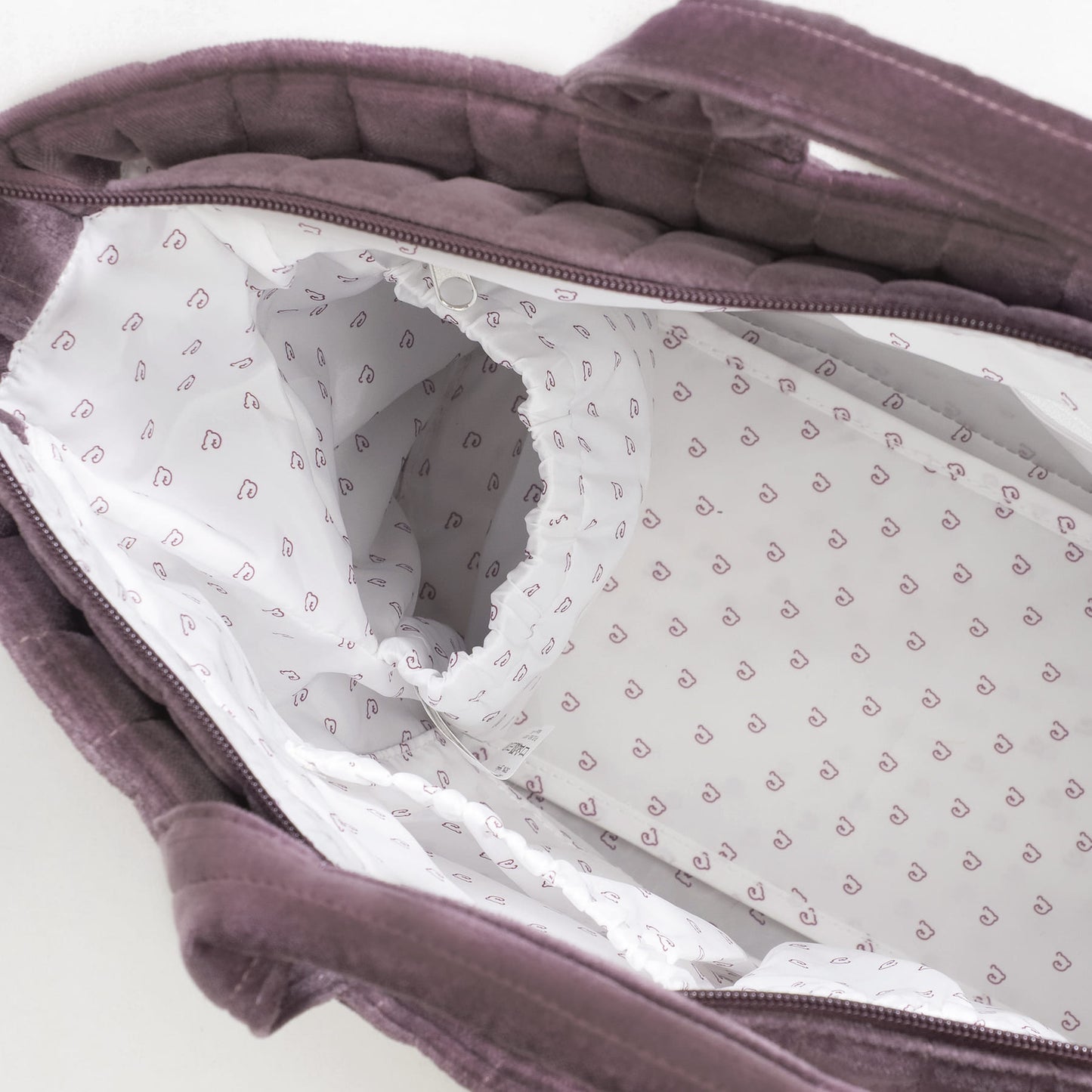 PASITO A PASITO BORSA FASCIATOIO CHERRY VELVET