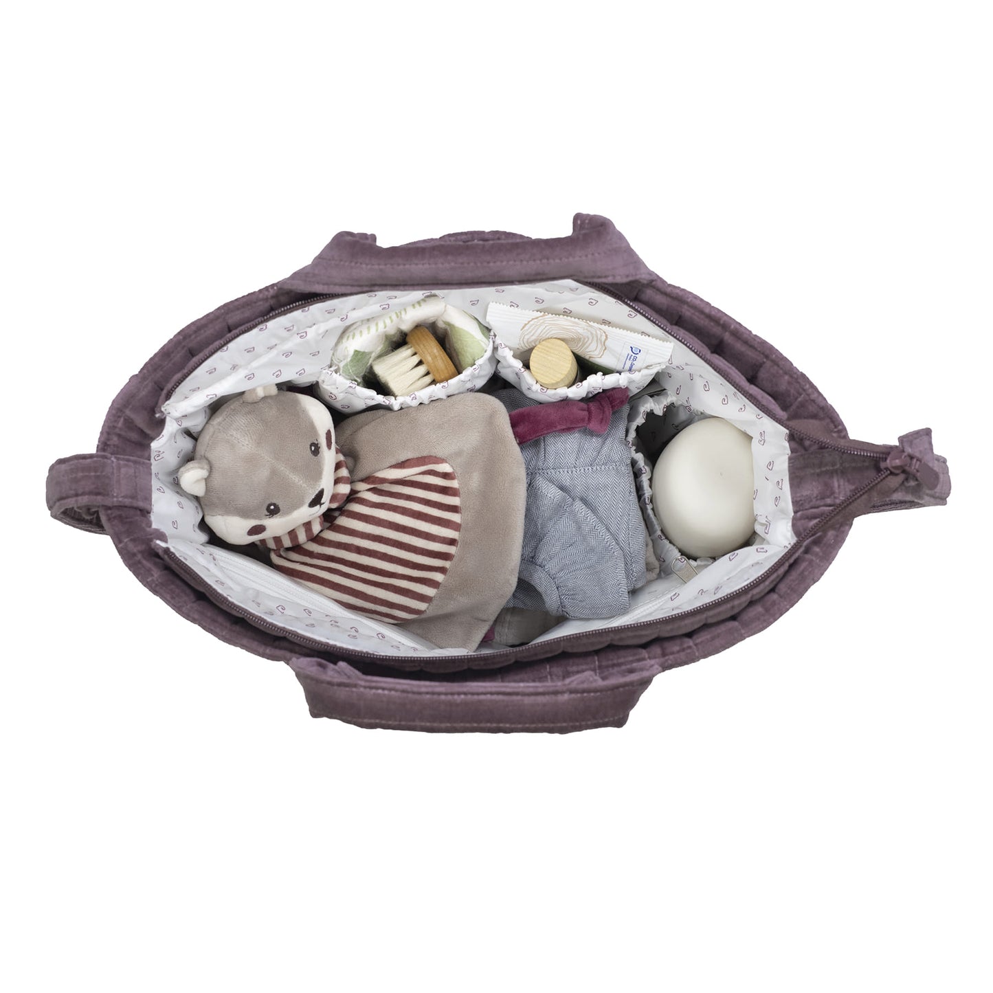 PASITO A PASITO BORSA FASCIATOIO CHERRY VELVET