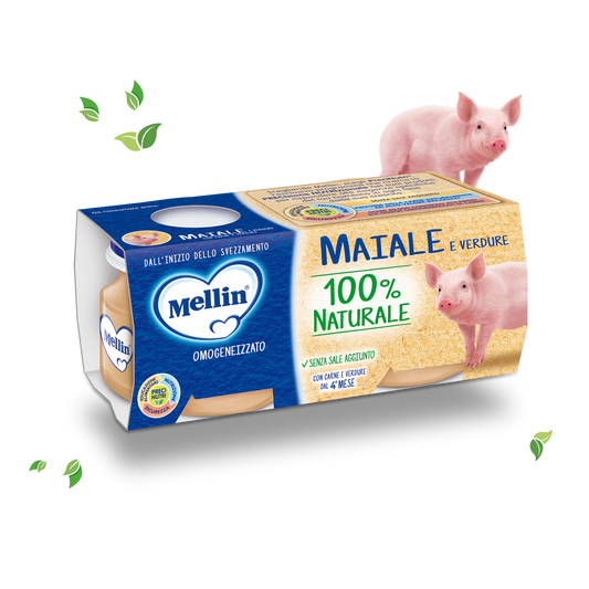 MELLIN OMOGENIZZATO MAIALE 2X80G