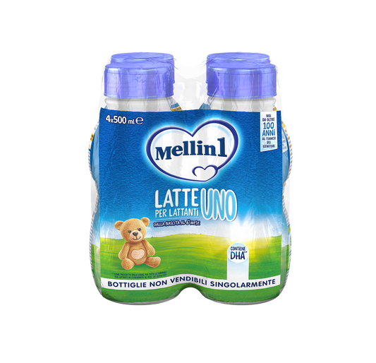 MELLIN 1 LIQUIDO 4X500ML