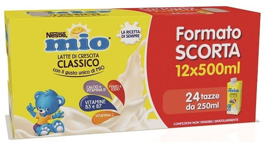 MIO LATTE DI CRESCITA CLASSICO 12X500ML