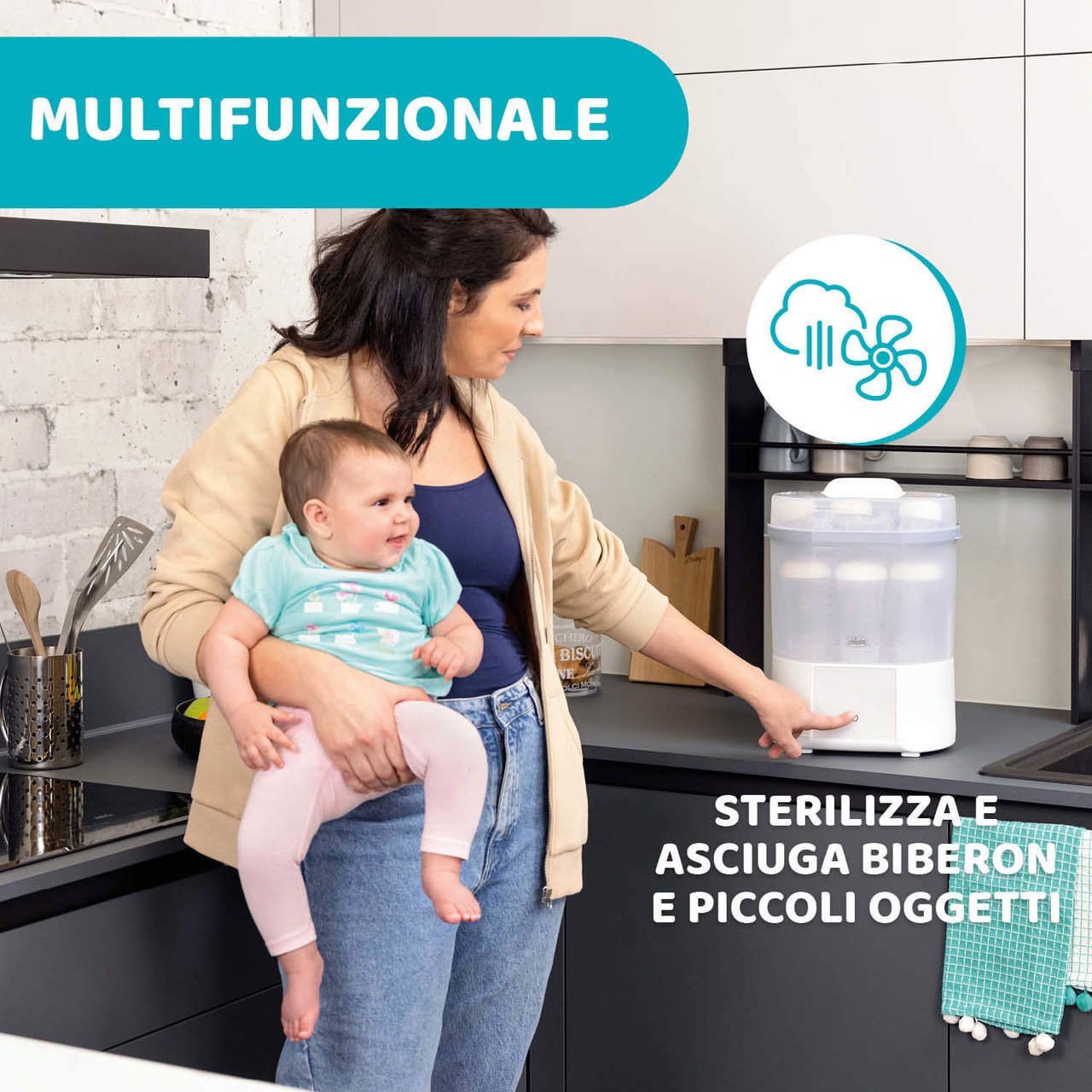 CHICCO STERILIZZATORE+ ASCIUGATURA