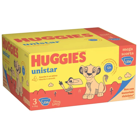 HUGGIES UNISTAR MEGA SCORTA TG.3