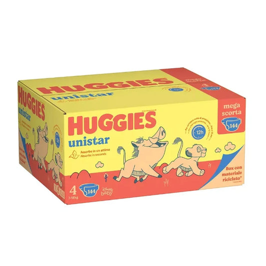 HUGGIES UNISTAR MEGA SCORTA TG.4