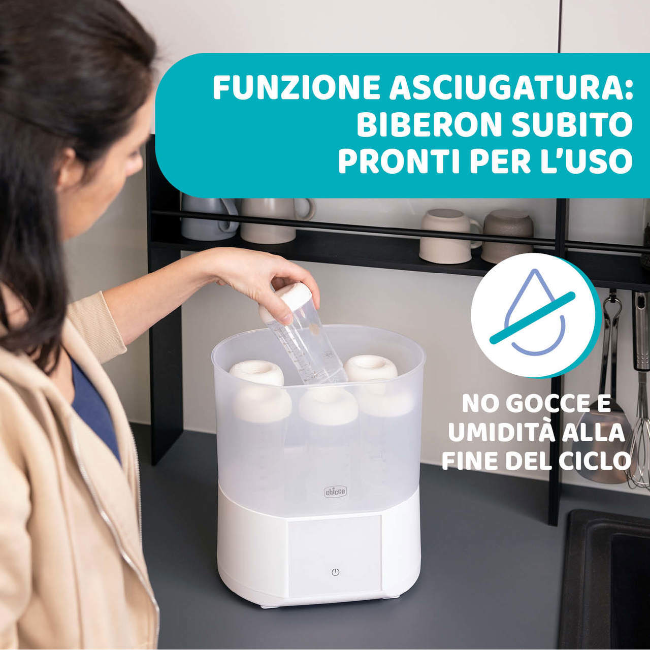 CHICCO STERILIZZATORE+ ASCIUGATURA