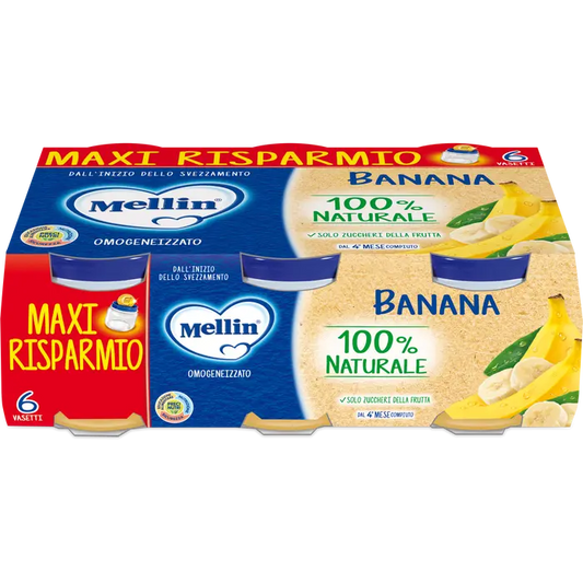 MELLIN OMOGENIZZATO BANANA 6X100G