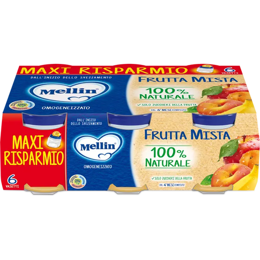 MELLIN OMOGENIZZATO FRUTTA MISTA 6X100G