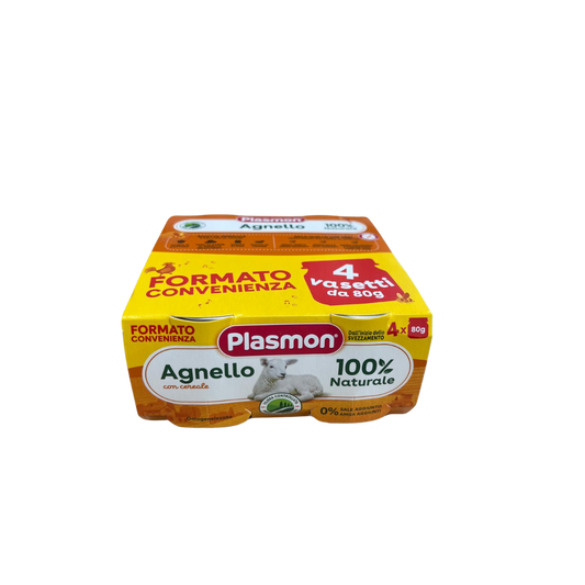 PLASMON OMO AGNELLO 4X80