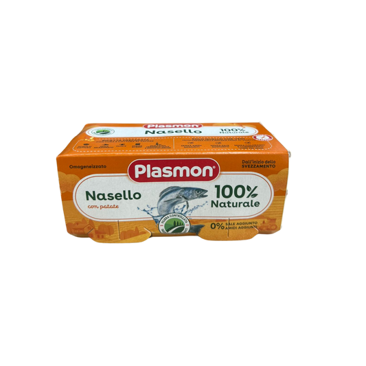 PLASMON OMO NASELLO 2X80G