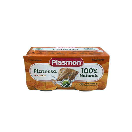 PLASMON OMO PLATESSA 2X80G