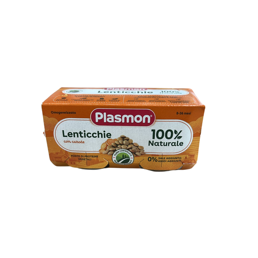 PLASMON OMO LENTICCHIE 2X80G