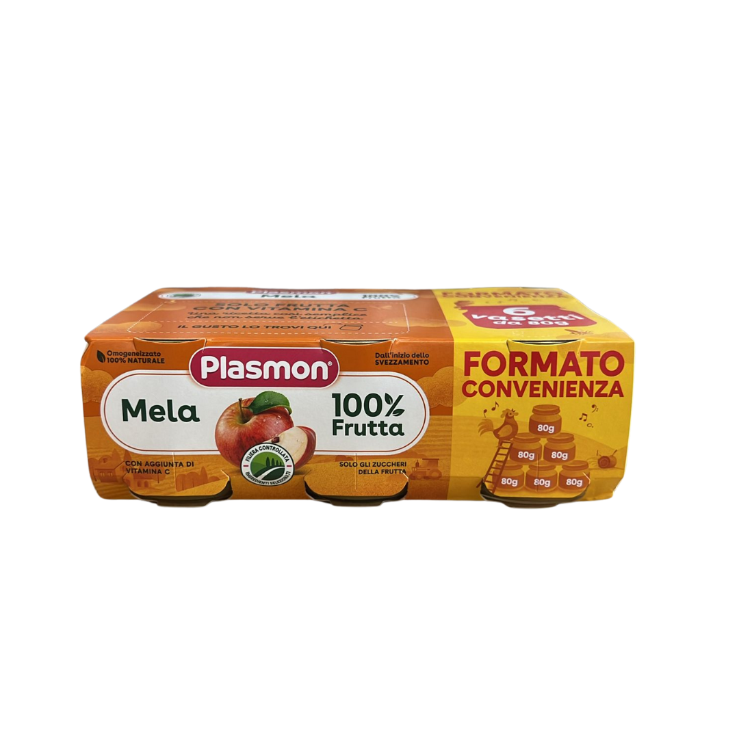 PLASMON OMO MELA 6X80G