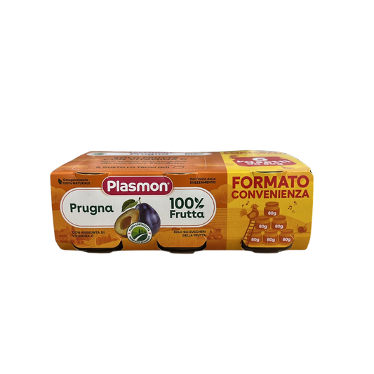 PLASMON OMO PRUGNA 6X80G