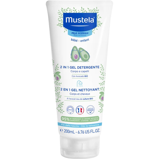 MUSTELA 2 IN 1 GEL DETERGENTE