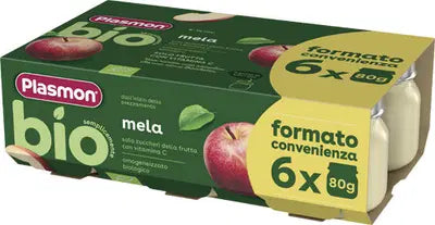 PLASMON OMO BIO MELA 6X80G