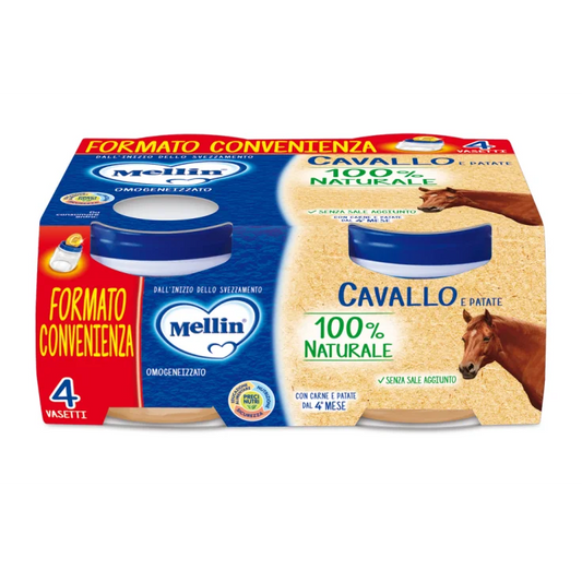 MELLIN OMOGENIZZATO CAVALLO 4X80G