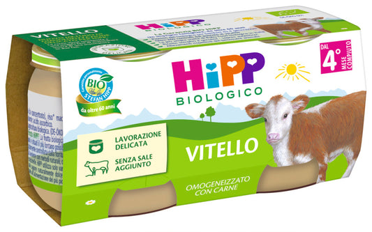 HIPP OMO VITELLO 2X80G